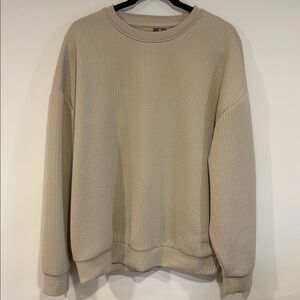Saints Studio Classic Tan Crewneck Sweater